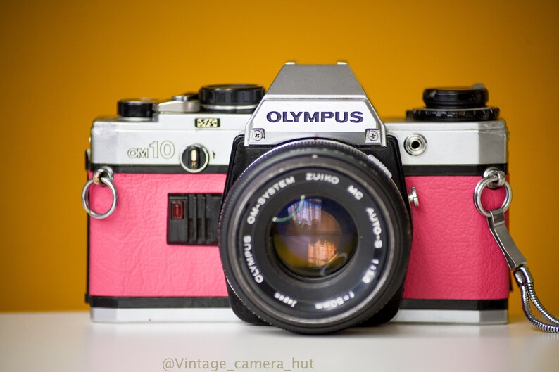 Olympus OM10 Slr Vintage 35mm Film Camera With Zuiko 50mm F1.8 Etsy