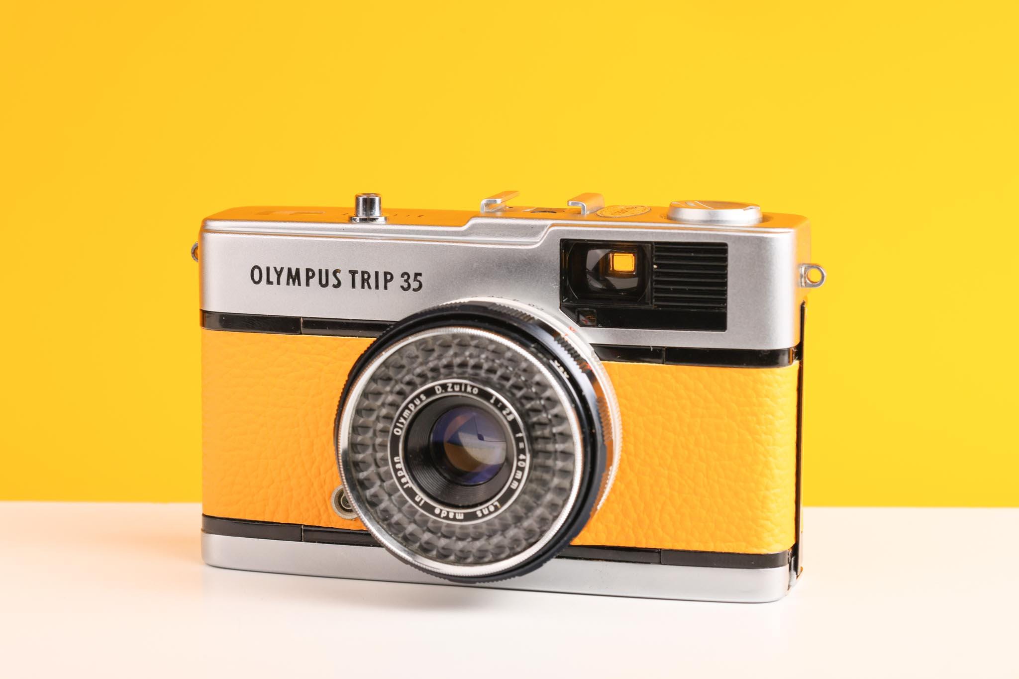 【美品】OLYMPUS TRIP 35 レトロカメラ Olympus Trip 35 Vintage Film Camera With Zuiko 40mm F2.8 Lens With