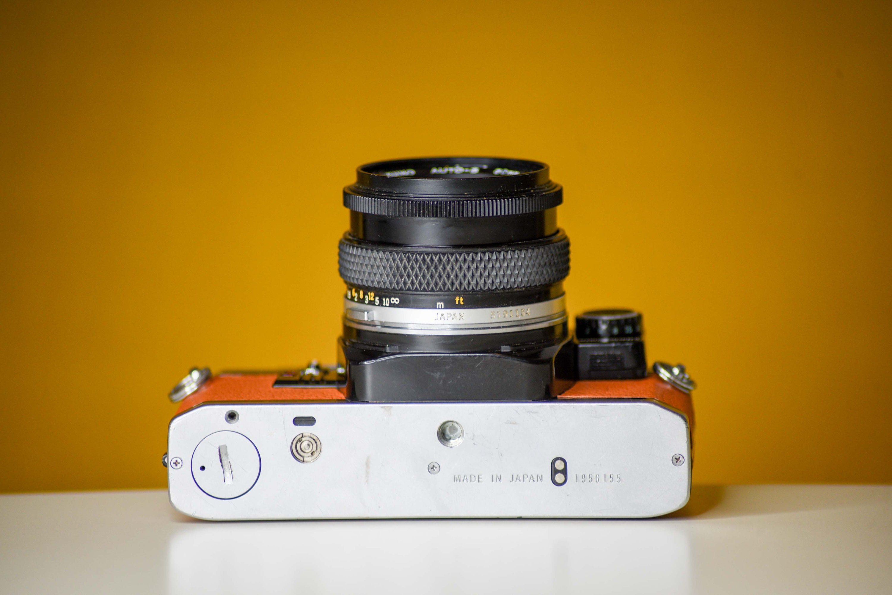 Olympus OM10 Slr Vintage 35mm Film Camera With Zuiko 50mm F