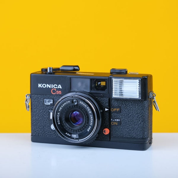 Konica C35 EF 35mm Film Camera