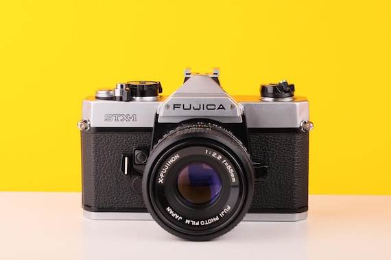 Fujica STX-1 35mm Film Camera With Fujinon 55mm F/2.2 Lens