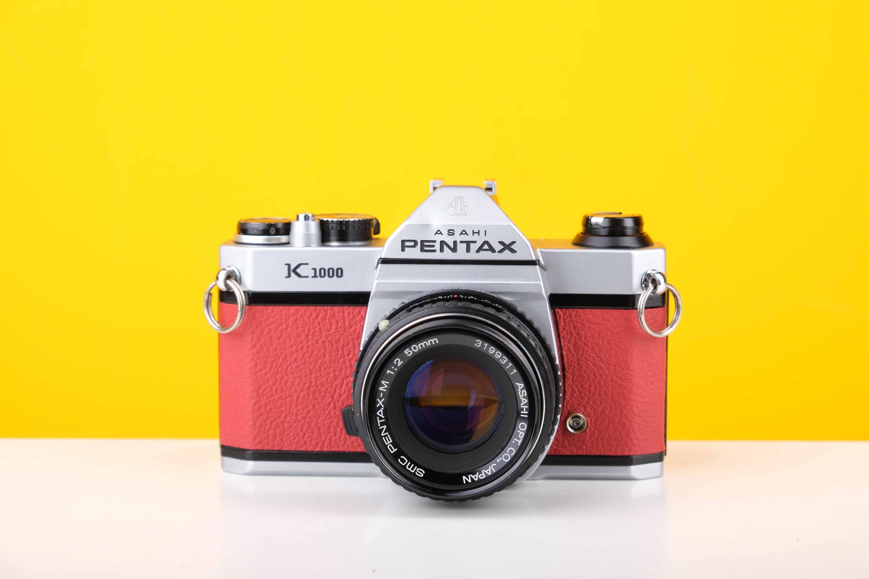 ペンタックス K1000 35 mm フィルムカメラ（SMC ペンタックス M 50 mm