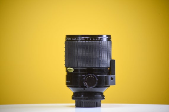 Rondsel fossiel overeenkomst Sigma Multi Coated 600mm F/8 Macro Mirror Lens for Canon Film - Etsy