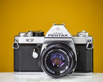 Pentax ZX-M 35mm SLR Student Film Camera With 50mm F/2 SMC Lens