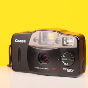 Canon AF-7 Sure Shot Vintage 35mm Film Camera Point and Shoot