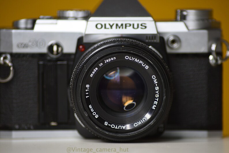 Olympus OM30 Vintage Slr 35mm Film Camera with Zuiko 50mm f1.8 Etsy