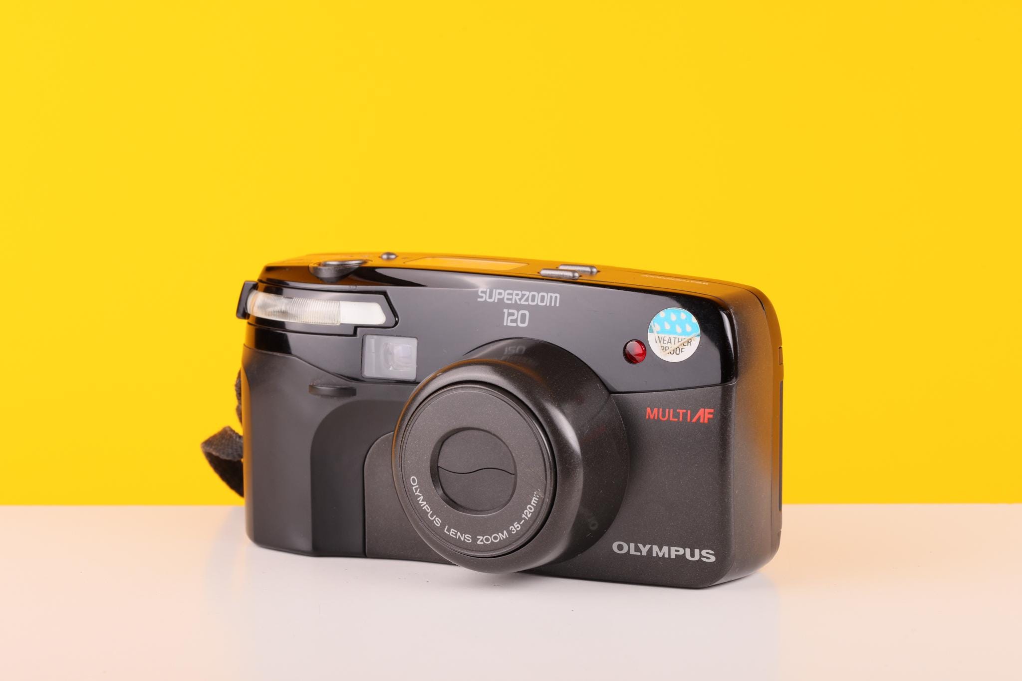OLYMPUS コンパクトフィルムカメラ OLYMPUS Superzoom 120 ヴィンテージ 35mmフィルムカメラ ズーム
