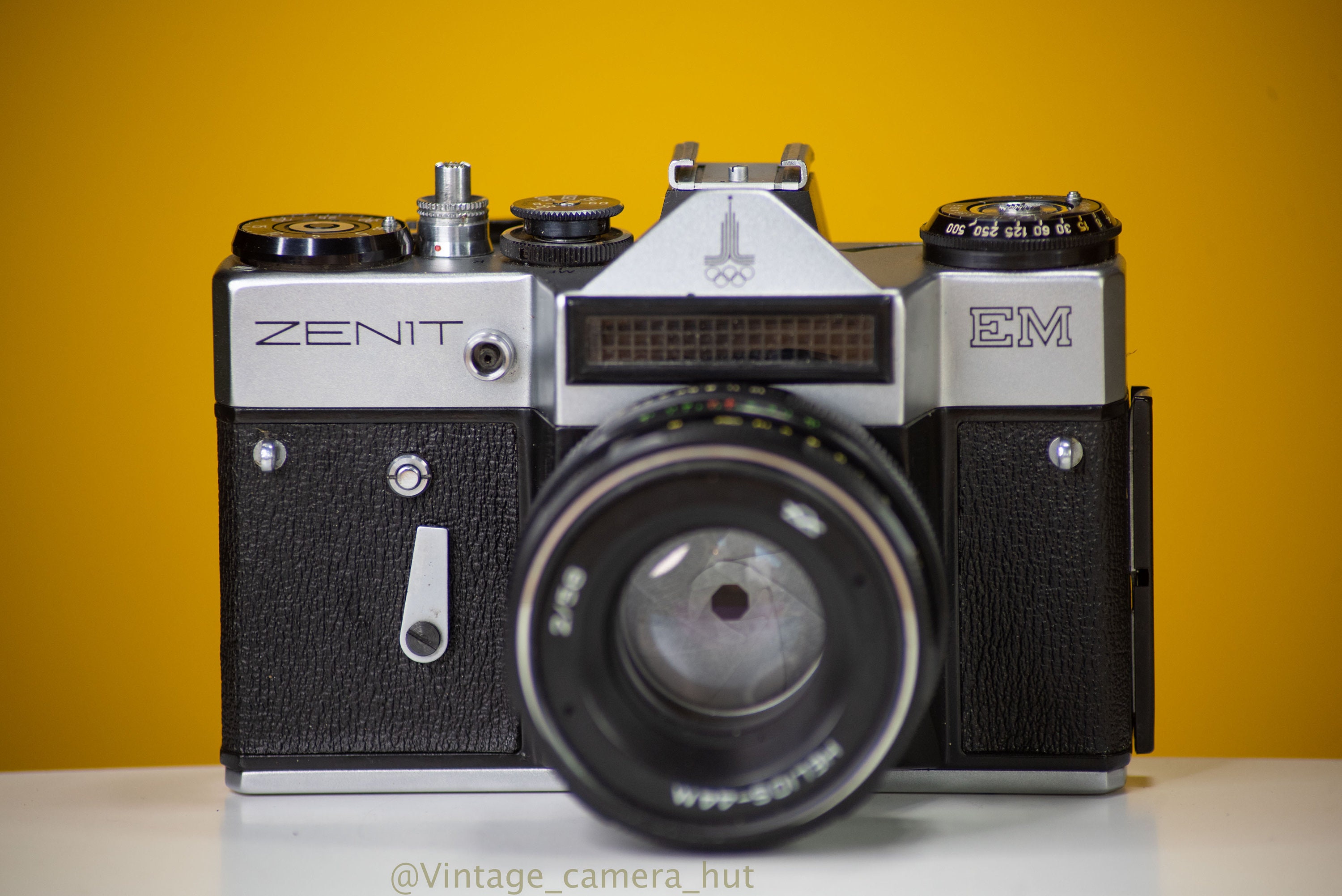 Zenit EM 35mm Film Camera with Helios 44m Lens 58mm f/2