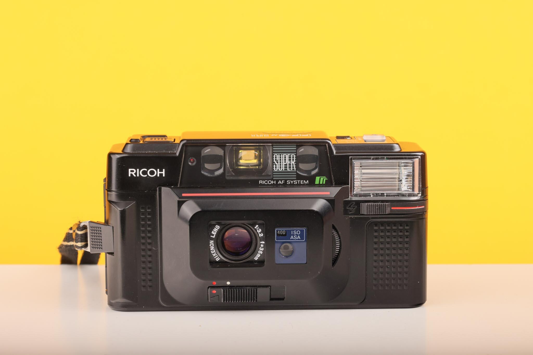 Ricoh FF3 AF Super Vintage 35mm Film Camera Point and Shoot