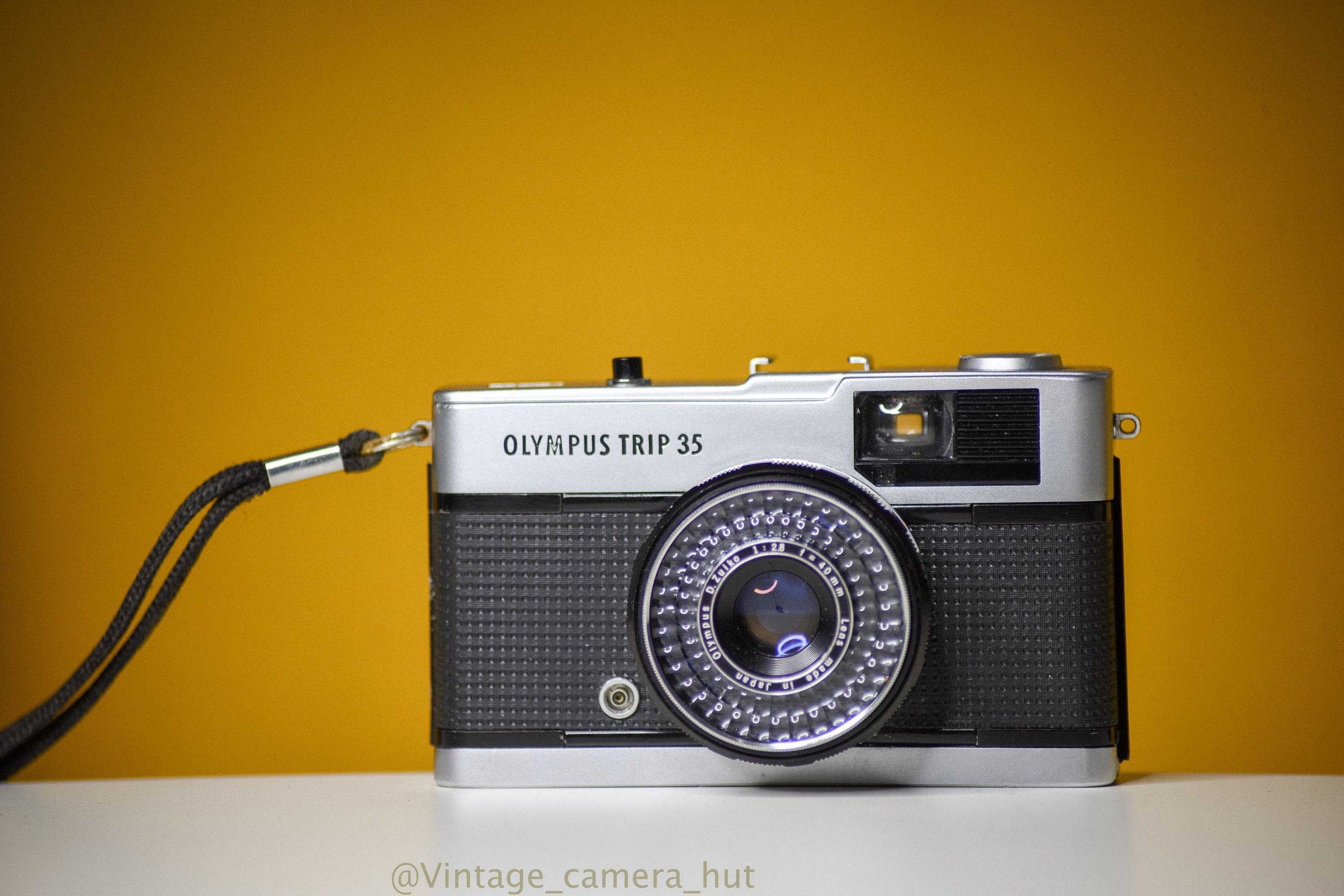 オリンパス トリップ 35 ヴィンテージフィルムカメラ、ズイコー 40mm