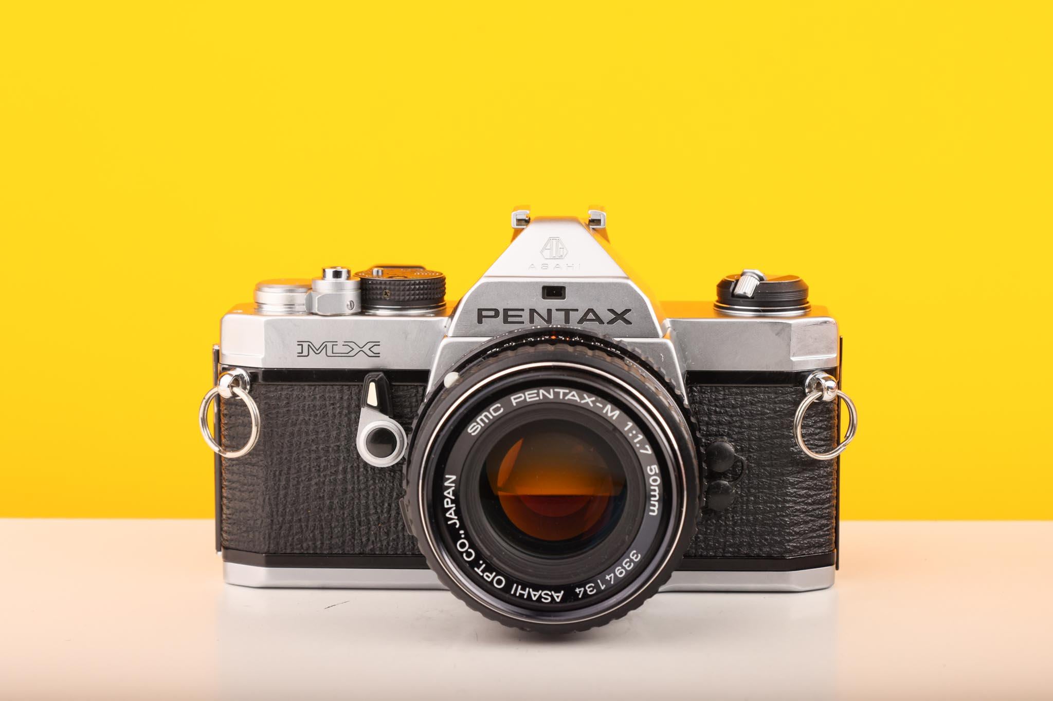 Pentax MX 35mm Film Camera With SMC Pentax M 50mm F/1.7 Lens - Etsy