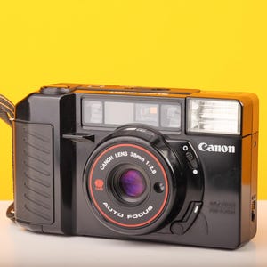 Objetivo Canon Sure Shot Autofocus f/2.8 Apuntar y disparar