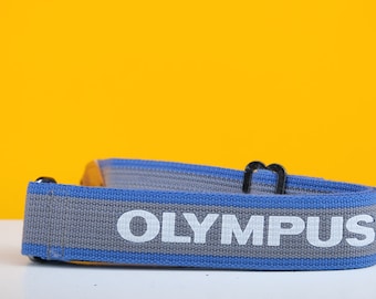 Courroie pour appareil photo Olympus en bleu pastel