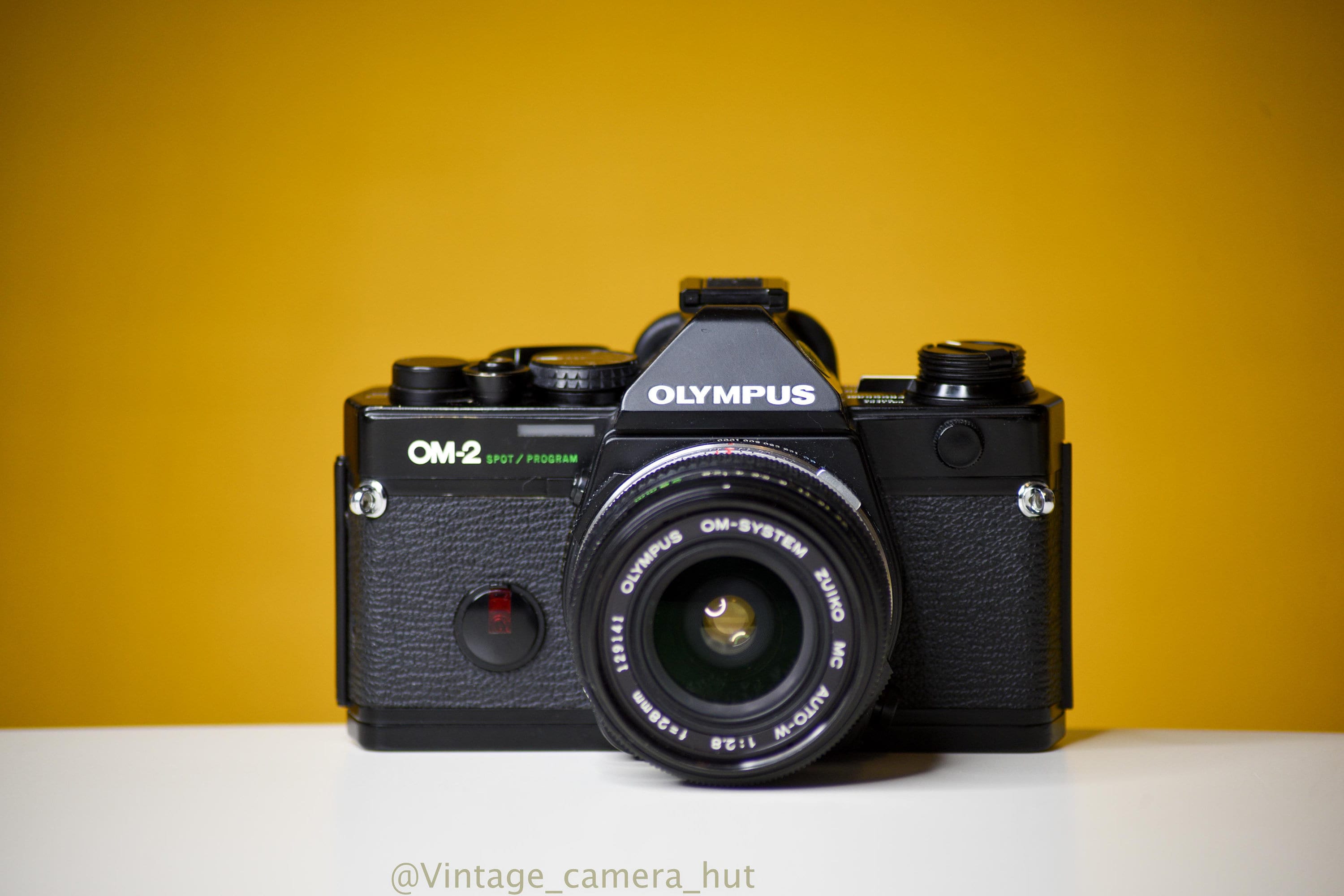 Olympus OM2 SPOT/PROGRAM 35mm Film Camera With Zuiko Auto W - Etsy