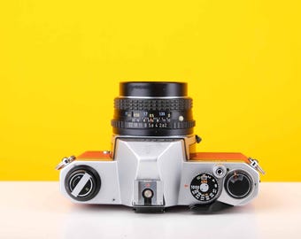 ペンタックス K1000 35 mm フィルムカメラ（SMC ペンタックス M 50 mm