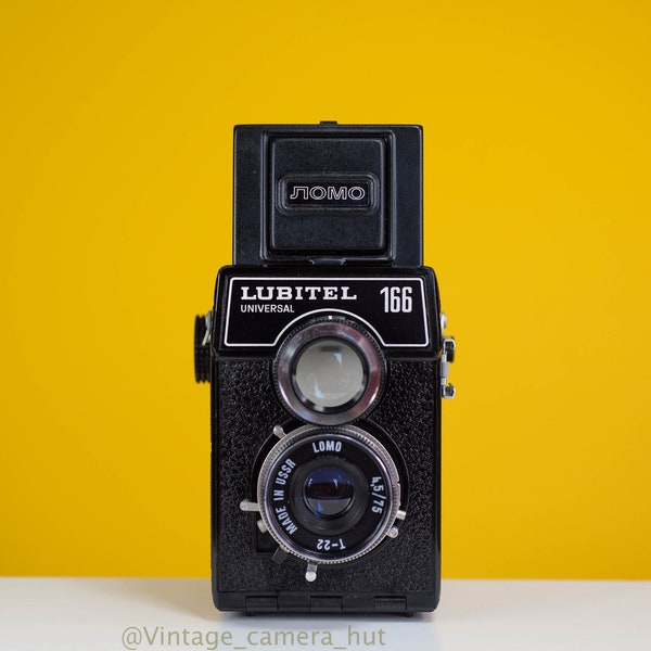 Lubitel 166 Universal Vintage TLR 120 Cámara de película de formato medio