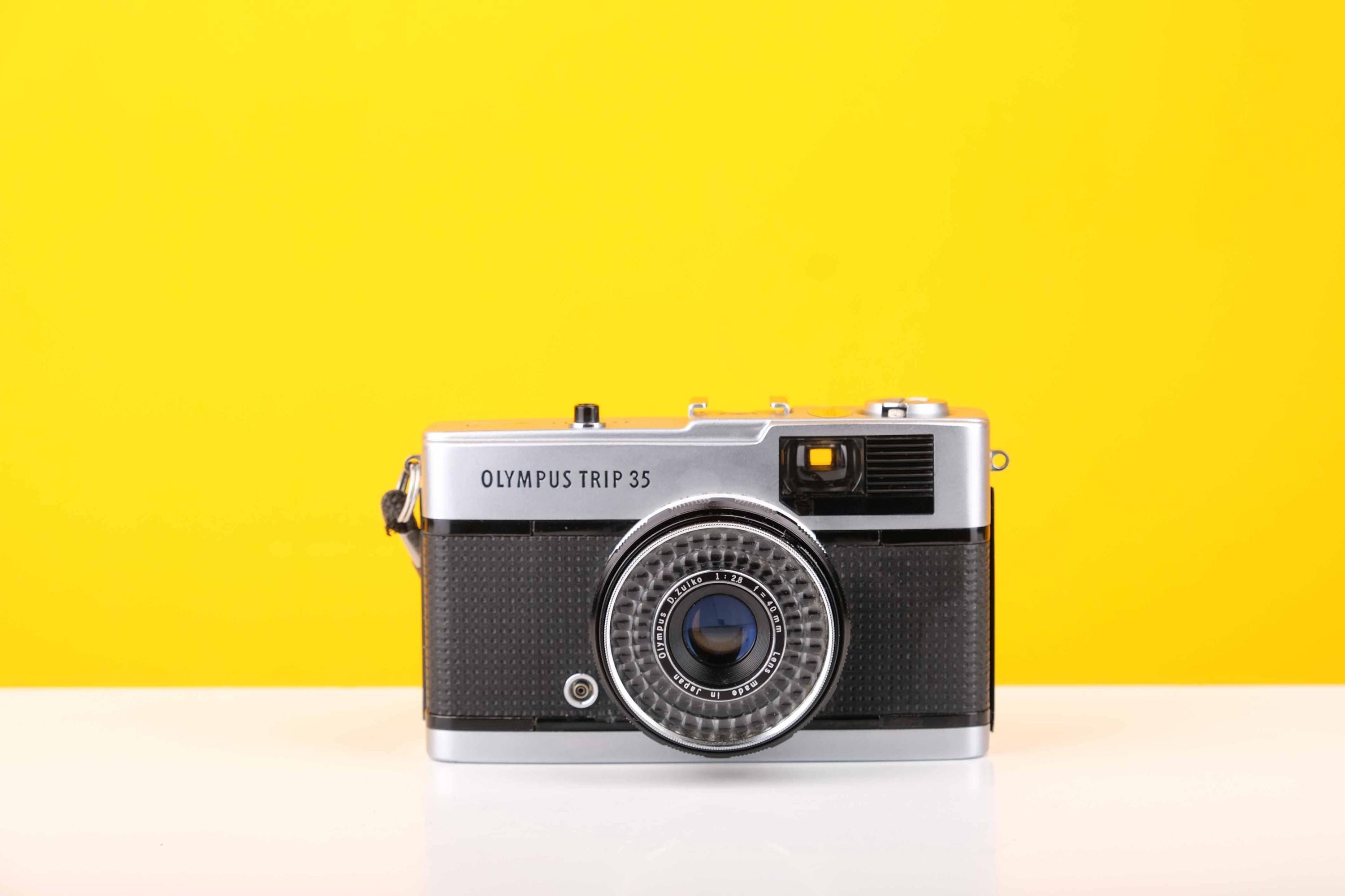 Olympus Trip 35 Vintage Film Camera With Zuiko 40mm F2.8 Lens - Etsy