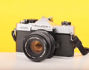 Vintage FUJI STX-2 Film Camera With 50mm X-FUJINON Lens - Etsy