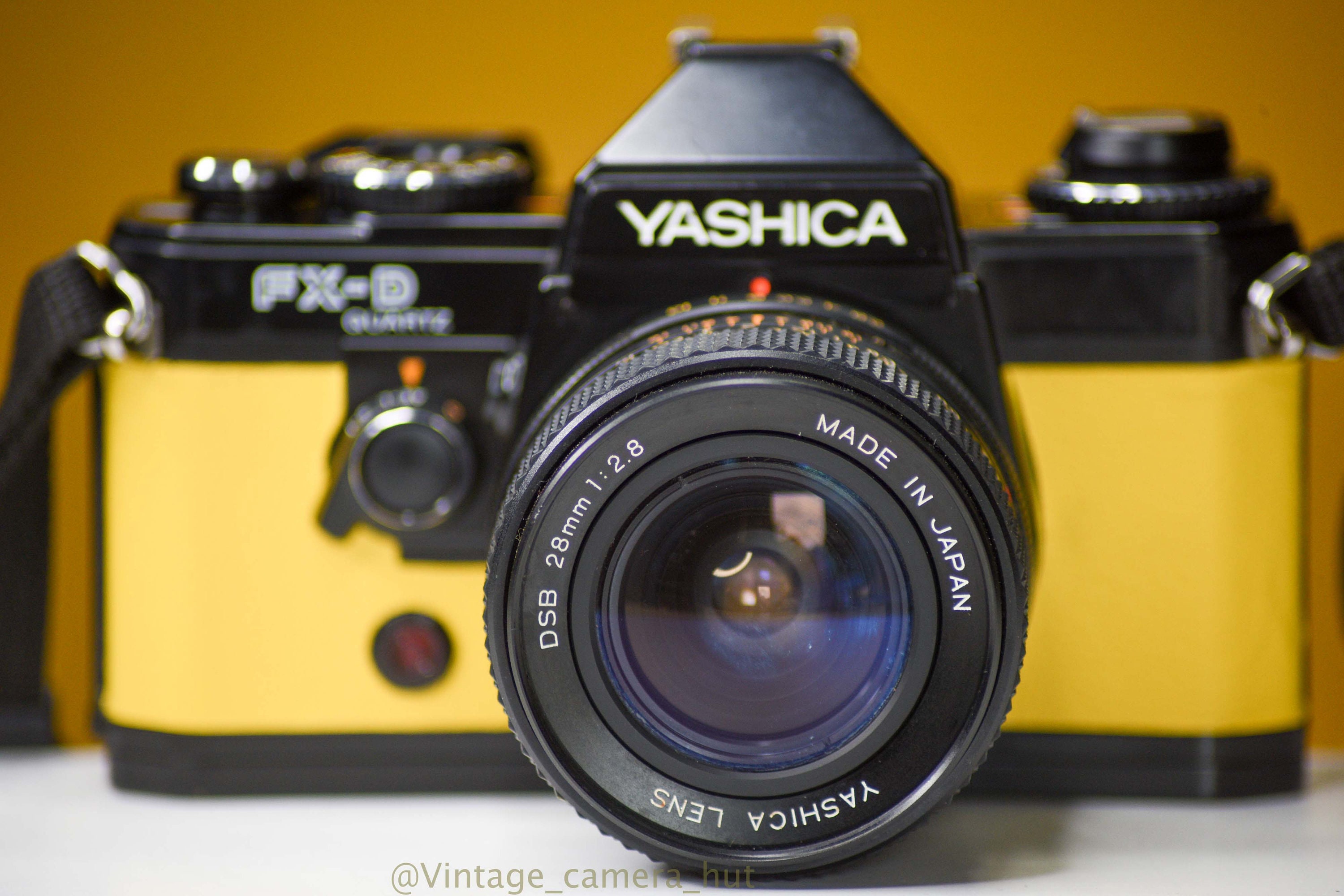 Yashica FXD 35mm Film Camera with Yashica 28mm f/2.8 Lens Etsy