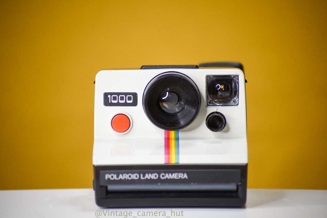 Polaroid 1000 Cámara terrestre Cámara de fotos instantáneas - Etsy España