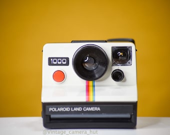 Polaroid 2000 Land Camera + オリジナルのパッケージと説明書