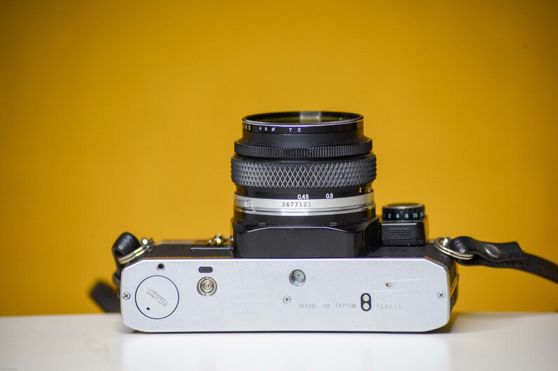 Olympus Om10 Slr Vintage 35mm Film Camera With Zuiko 50mm F1.8 Etsy UK