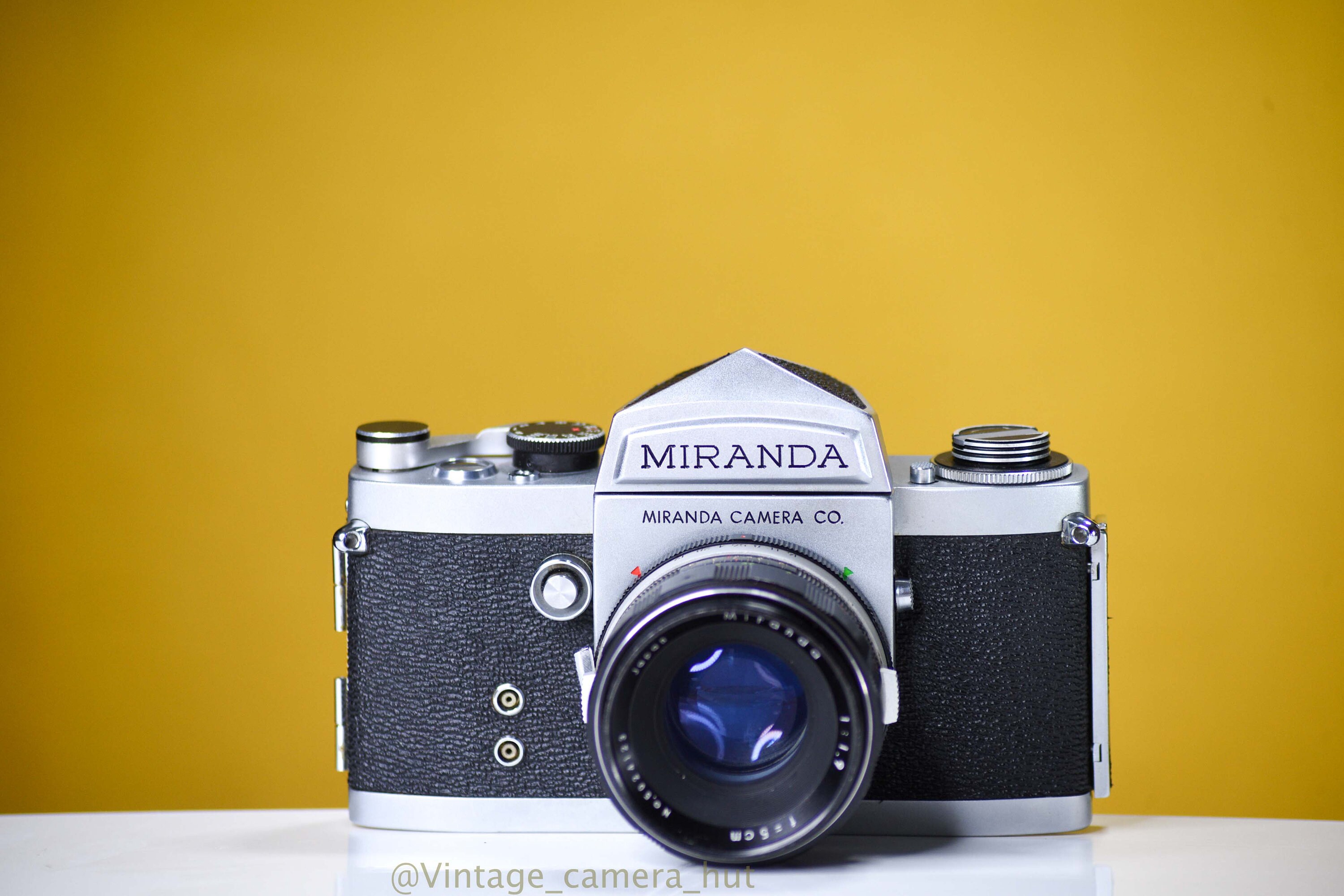 Miranda 35mm Film Camera With Miranda 50mm f1.8 Prime Lens
