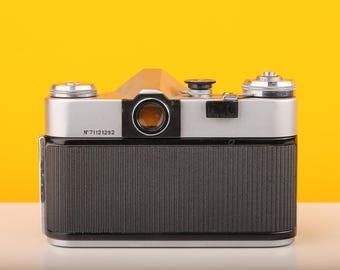 Appareil Photo Zenit-E Vintage – Objectif Hoya, étui Cuir, Bon état