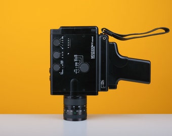 Agfa Movexoom 6 Sound MOS Electronic Super 8 Camera with Agfa Variostar f/1.8-7 42mm Lens