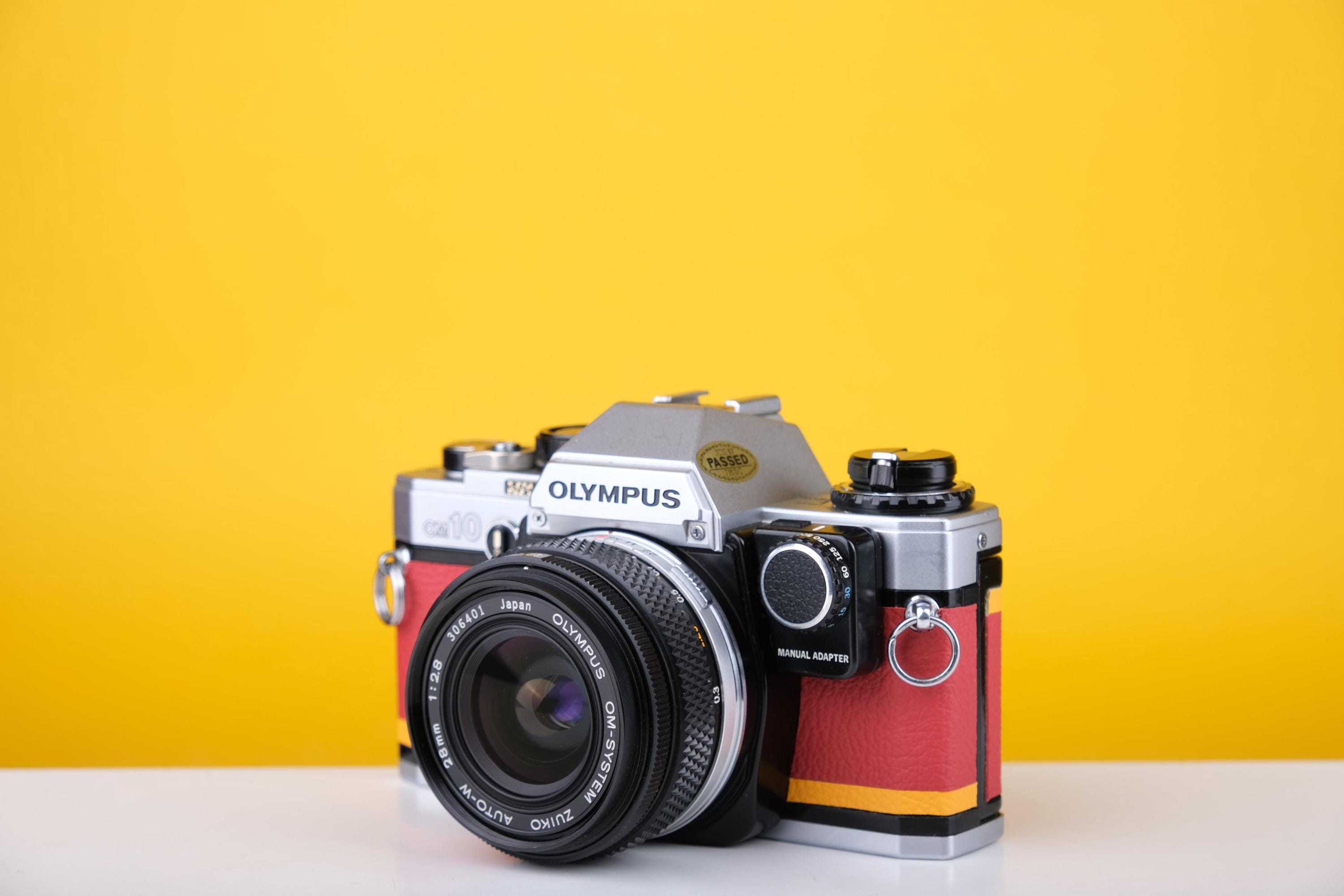 Olympus OM-10 35mm Film Camera with 50/28mm lens – Relics