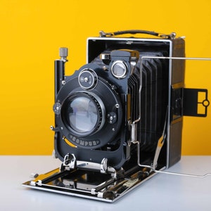 Ihagee Folding Film Camera Large Format 4x5 With Compur Meyer Gorlitz ...