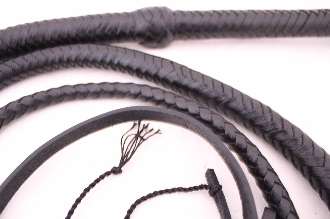 Leather Bull Whip - Leather Bullwhips - Leather Whip