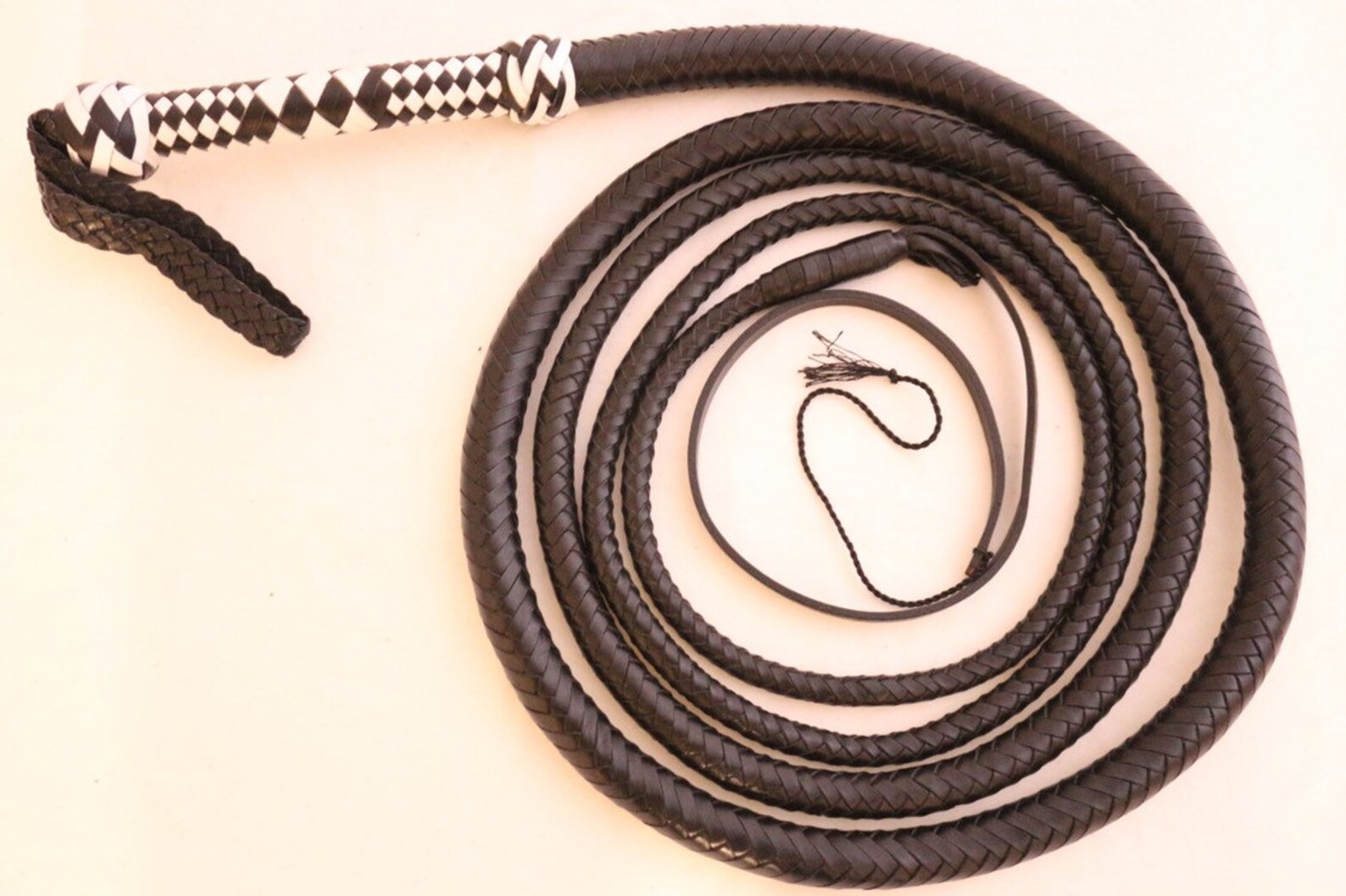 Fouet D'Attelage Pour Chevaux En Cuir, WALDHAUSEN