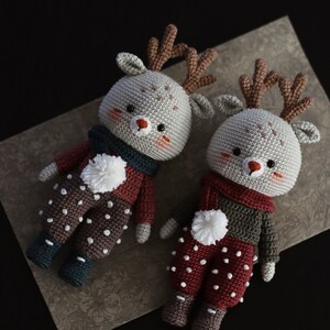 Hainchan's Daxton the Little Reindeer Crochet Pattern DIY Adorable Amigurumi image 2
