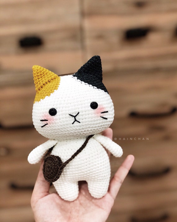 Crochet cat discount