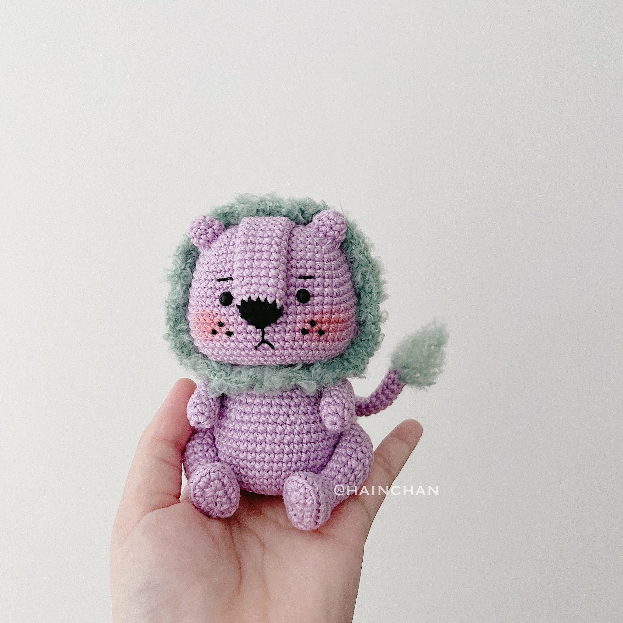 Cozy the Lion Crochet Pattern - Handmade Amigurumi Toy - DIY Stuffed ...