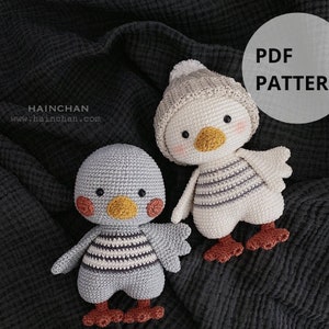 Digital Nora The Little Duck Crochet Pattern Instant Download DIY Amigurumi Pattern in PDF File Cute Crochet Pattern Ideas image 1