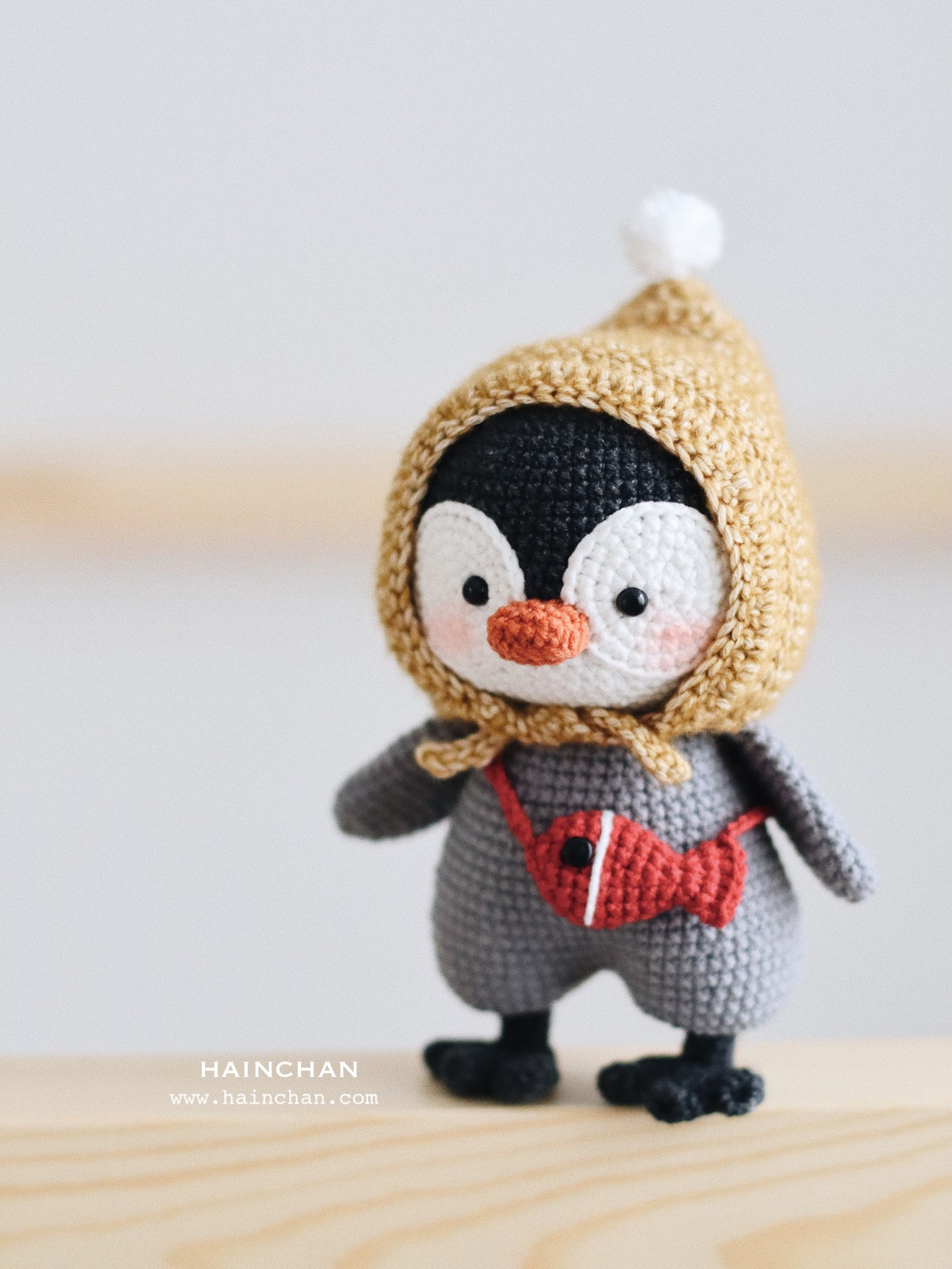 39 Crochet Penguin Patterns, Amigurumi, Blankets, and Keychains 33 Cora the Little Penguin Crochet Pattern by Hainchan