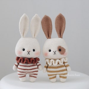 Modèle numérique au crochet Little Bunny 2023 Modèle Amigurumi DIY en téléchargement immédiat au format PDF Idées mignonnes de motifs au crochet image 2