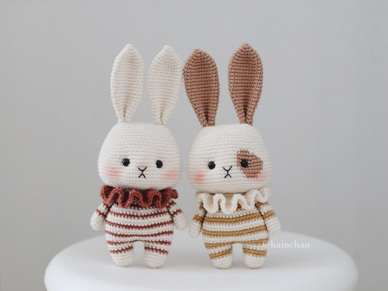 Modèle numérique au crochet Little Bunny 2023 Modèle Amigurumi DIY en téléchargement immédiat au format PDF Idées mignonnes de motifs au crochet image 2