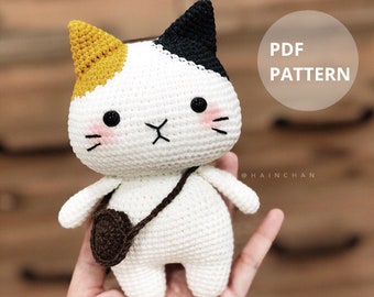 Tira the Little Cat Crochet Pattern Digital - Instant DIY Amigurumi PDF, Cute Design