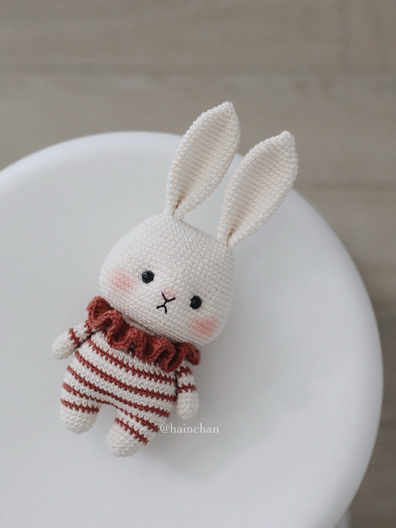 Modèle numérique au crochet Little Bunny 2023 Modèle Amigurumi DIY en téléchargement immédiat au format PDF Idées mignonnes de motifs au crochet image 4