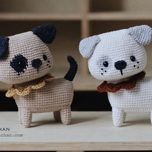 Little Puppies Amigurumi Crochet Pattern 2 Types Included Hainchan image 3