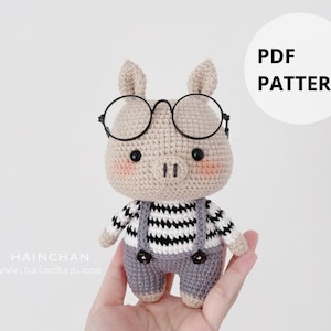 Digital Joey The Little Pig Crochet Pattern - Instant Download DIY Amigurumi Pattern in PDF File | Cute Crochet Pattern Ideas
