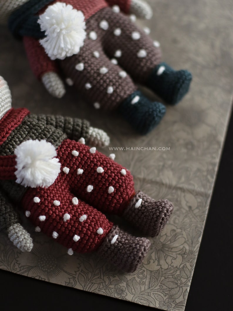 Hainchan's Daxton the Little Reindeer Crochet Pattern DIY Adorable Amigurumi image 5