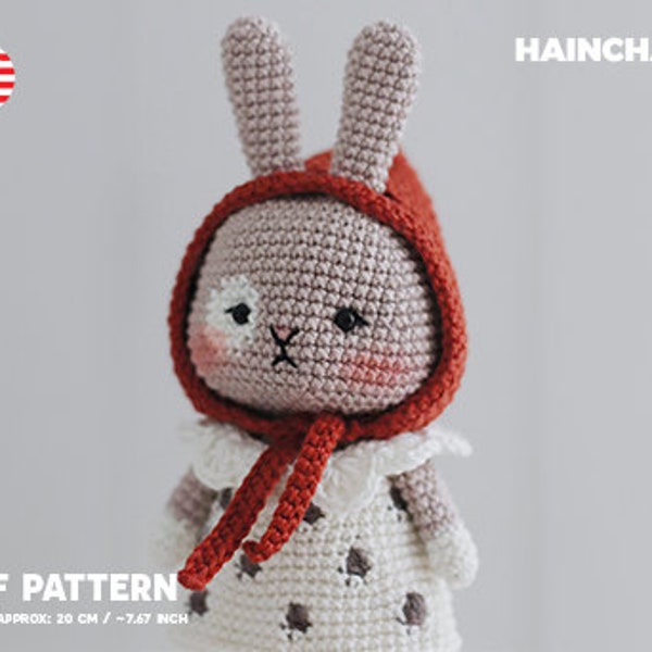 Calla la Conejita Patrón de Ganchillo PDF - Descarga Instantánea, Fácil DIY Amigurumi