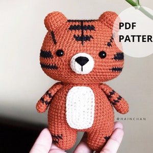 Create Your Own Little Tiger Crochet Pattern | Hainchan