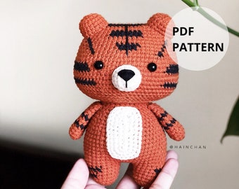 Create Your Own Little Tiger Crochet Pattern | Hainchan