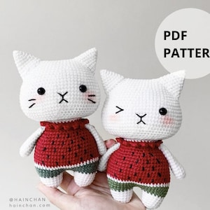 Hainchan の Suika The Little Cat 編みぐるみ - 自分だけのかわいいかぎ針編みを作ろう