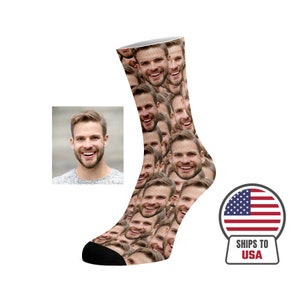 Custom Pet Socks (Scatter) - Custom Photo Socks, Custom Socks, Personalize Socks, Custom Printed Socks, Picture Socks, Personalize Gift